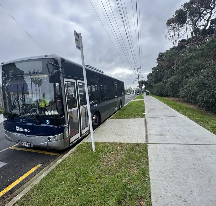 Margan Avenue Bus Layover Improvements, New Lynn, Auckland