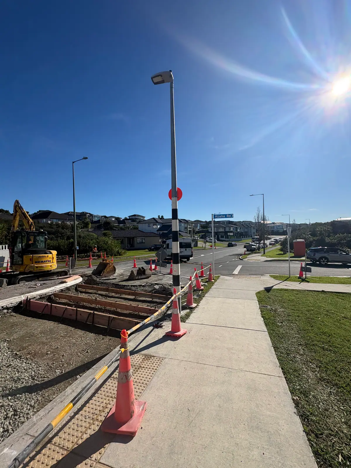 Raised Table Remediation, Auckland, during construction
